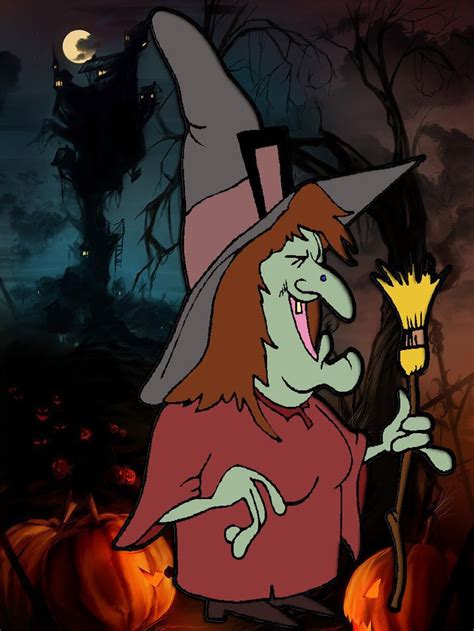 Witchy laugh